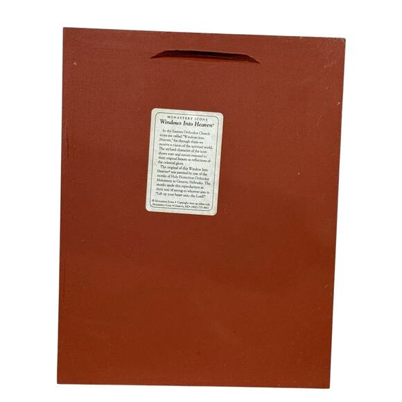 Monastery Icons Saint Anna Wooden Eastern Orthodox Plaque Wall Decor Handpainted - Picture 2 of 6